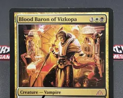 MTG Blood Baron of Vizkopa- Signed -Dragon's Maze Magic the Gathering Card #057 - Image 3