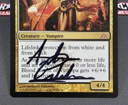 MTG Blood Baron of Vizkopa- Signed -Dragon's Maze Magic the Gathering Card #057 - Image 4