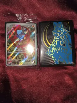 Mega Lucario Card 65 Sleeves (Sealed) - Pokemon & Mega Evolution Riolu Promo - Image 1