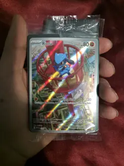 Mega Lucario Card 65 Sleeves (Sealed) - Pokemon & Mega Evolution Riolu Promo - Image 5