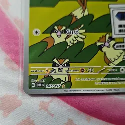 Pokemon Pidgey 207/197 Illustration Rare Full Art Holo OBF Basic 2023 Card - Image 4