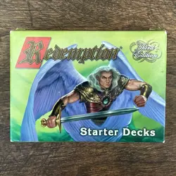 Redemption Third Edition Starter Deck OPEN BOX - Cards Unused - Image 1