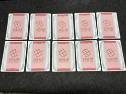 Gundam card Resource Setsuna F Seiei Exia RP-022 P V Jump Promo 10 Set - Image 2