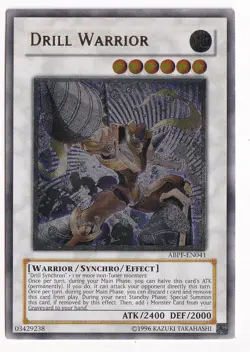Drill Warrior (UTR) ABPF-EN041 Ultimate Rare Unlimited Edition - Image 1