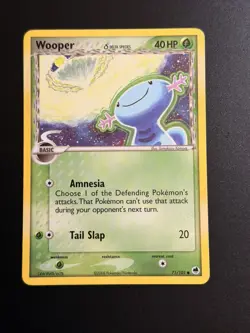 Wooper Pokemon Card Dragon Frontiers 71/101 LP - Image 4