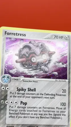 Pokemon Forretress 6/115 EX Unseen Forces Ultra Rare Holo Card - Image 2