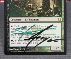 MTG Deathrite Shaman- Signed -Return to Ravnica Magic the Gathering Card #213 - Image 4