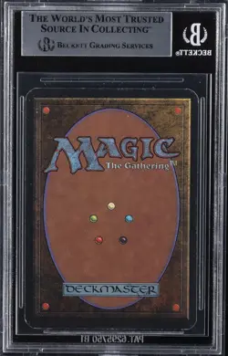 1993 MAGIC: THE GATHERING ALPHA U SWORDS TO PLOWSHARES BGS 6.5 - Image 2