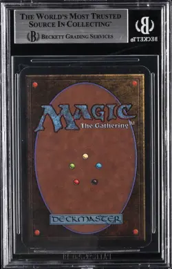 1993 MAGIC: THE GATHERING ALPHA U COPPER TABLET BGS 7.5 - Image 2