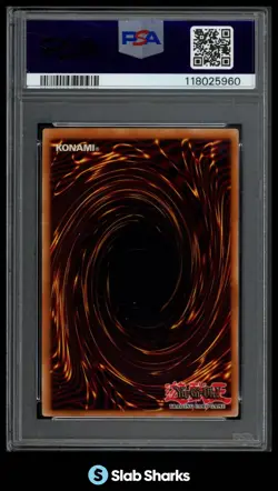 2003 YU-GI-OH! LABYRINTH OF NIGHTMARE 1ST EDITION THE MASKED BEAST LON-001 PSA 8 - Image 2