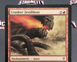 MTG Crusher Zendikon- Signed -Worldwake Magic the Gathering Card #078 - Image 3