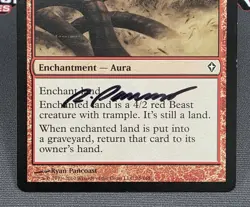 MTG Crusher Zendikon- Signed -Worldwake Magic the Gathering Card #078 - Image 4