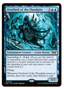 1x MTG Overlord of the Floodpits - Duskmourn: Mythic! NM Mint - Image 1