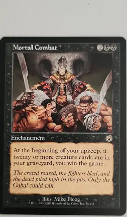 Mortal Combat Torment Regular NM Near Mint MTG - Image 1
