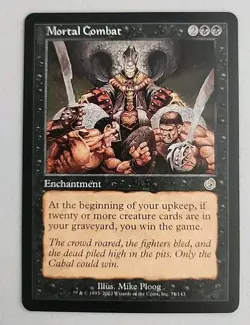 Mortal Combat Torment Regular NM Near Mint MTG - Image 2