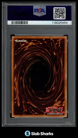 2003 YU-GI-OH! LABYRINTH OF NIGHTMARE 1ST EDITION LON-000 GEMINI ELF PSA 7 - Image 2