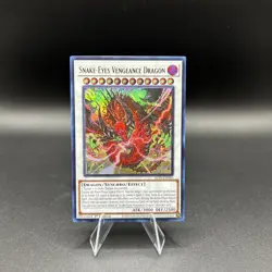 YU-GI-OH! Snake Eyes Vengeance Dragon SUDA Ultra Rare - Image 1