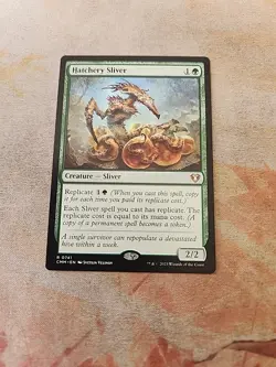 Hatchery Sliver Commander Masters MTG NM - Image 1