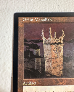 MTG Magic The Gathering Grim Monolith - Urza's Legacy 1999 WotC -NM - Image 3