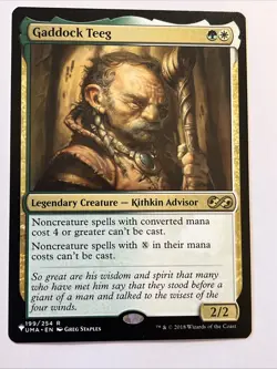 MTG Gaddock Teeg *Regular* LIST 199/254 NM - Image 1