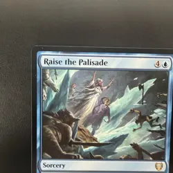 MTG The Lord of the Rings Commander - Raise the Palisade NM #0023 - Image 2