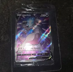 Pokemon TCG Mewtwo v SWSH229 Ultra Rare Black Star Promo Card *SEALED* - Image 1