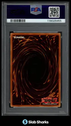 2002 YU-GI-OH! METAL RAIDERS MRD-003 SUMMONED SKULL PSA 8 - Image 2