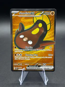 Stunfisk ex 252/217 Ultra Rare ME: Ascended Heroes Pokemon Holo NM/M - Image 1