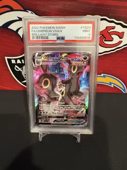 2022 Pokemon Swag FA/umbreon Vmax Brilliant Stars TG23/TG30 PSA 9 Mint - Image 1
