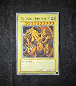 Vintage Yu-Gi-Oh Winged Dragon of Ra - Prismatic Secret Rare - DOD-001 - Image 1