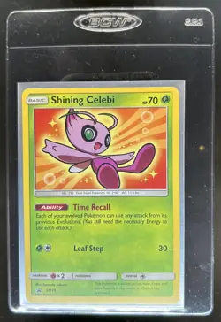 2016-19 Pokemon SM Black Star Promos Shining Celebi #SM79 - Image 1