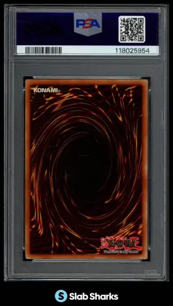 2002 YU-GI-OH! METAL RAIDERS MRD-000 GATE GUARDIAN SECRET RARE PSA 7 - Image 2