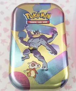 Pokemon 151 [Empty] Mini Tin Machamp/Cubone - Tin Only - U.S. Shipped - Image 1