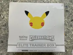 Pokemon TCG: 25th Anniversary Celebrations Elite Trainer Box (2021) 820650809439 - Image 1