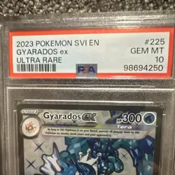 Pokemon Gyarados ex 225/198 SV01 Scarlet & Violet Ultra Rare Holo PSA 10 2023 - Image 3