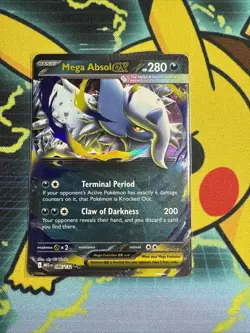Mega Absol ex 086/132 English Double Rare Pokemon Mega Evolution - PACK FRESH - Image 1