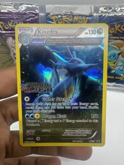 Kingdra XY39 Primal Clash Pre Release Stamped Black Star Promo Pokemon Card NM - Image 2