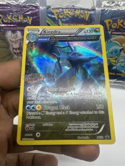 Kingdra XY39 Primal Clash Pre Release Stamped Black Star Promo Pokemon Card NM - Image 4