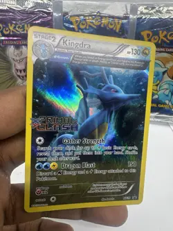 Kingdra XY39 Primal Clash Pre Release Stamped Black Star Promo Pokemon Card NM - Image 5