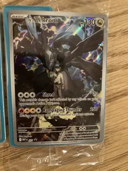 Pokemon Sealed N's Zekrom 031 Ascended Heroes ETB Promo Lot 6x - Image 2