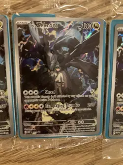 Pokemon Sealed N's Zekrom 031 Ascended Heroes ETB Promo Lot 6x - Image 3
