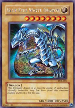 Yugioh! Blue-Eyes White Dragon - PCK-001 - Secret Rare - Limited Edition Near Mi - Image 1
