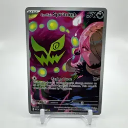 Pokemon TCG Ascended Heroes Cynthia’s Spiritomb Illustration Rare 244/217 - Image 1