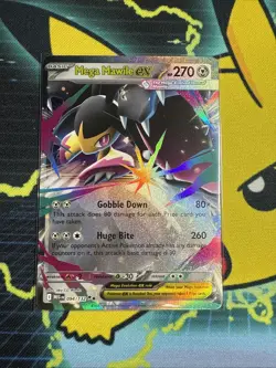 Mega Mawile Ex 094/132 Mega Evolution Pokemon TCG NM Pack Fresh Double Rare - Image 1