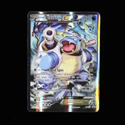Pokemon TCG Blastoise EX XY122 Black Star Full Art Holo Promo 2016 HP - Image 1