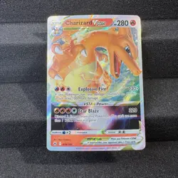 Pokemon TCG Charizard VSTAR Crown Zenith 019/159 Holo Ultra Rare Near Mint A1 - Image 1