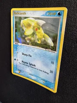 Pokemon TCG Card - Relicanth Emerald STAMPED 18/106 Reverse Holo Rare 2005 NM - Image 4