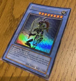Yu-Gi-Oh TCG Black Luster Soldier SYE-024 Ultra Rare Unlimited Edition Holo LP - Image 1