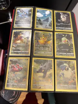 Pokemon TCG Crown Zenith Galarian Gallery NM Full Art Set 9 GG26 - GG34 Pikachu - Image 1