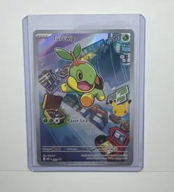 Turtwig 040 First Partner Illustration Collection Holo Promo Pokemon English NM - Image 1